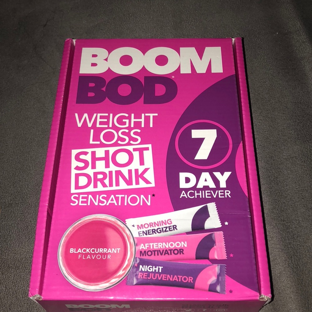 3 boxes of boombod